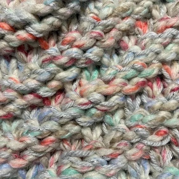 Handmade Stylish Multicolor Knit Beanie - Picture 3 of 4